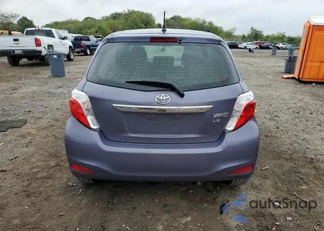 2012 Toyota Yaris z USA, uszkodzony, nr VIN JTDKTUD35CD508635